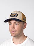 Бейсболка VON DUTCH арт. VD/1/CS/SEM/07  (кремовый / темно-синий)